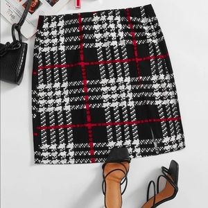 Plaid Skirt